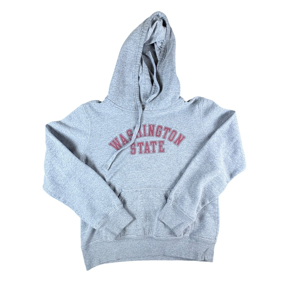 Jones and Mitchell Washington State Cougars Heather Gray Pullover Hoodie Men Med